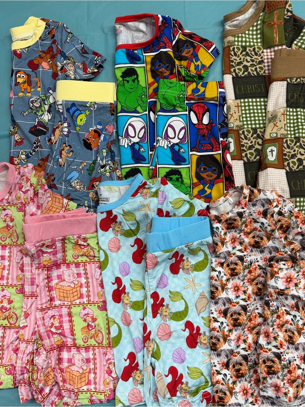Lot of kids size 2t bamboo